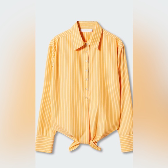 Mango - yellow striped skirt and top included! - Picture 4 of 13